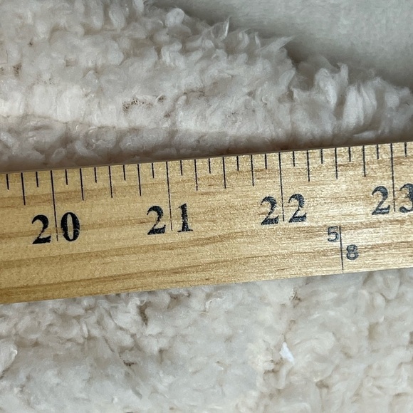 NWT Thread & Supply Nordstroms Medium Cream Sherpa Retro Pile Button Coat Jacket - Picture 12 of 14